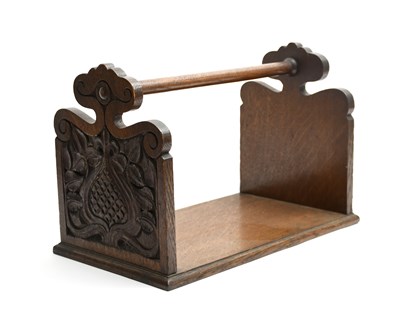 Lot 429 - A Lake District School oak book trough the...