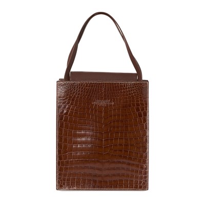Lot 336 - Hermes, a 1997 crocodile Lucy handbag.