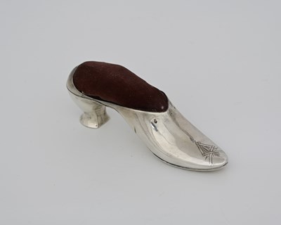 Lot 49 - A Victorian silver novelty pin cushion, by...