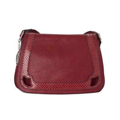 Lot 249 - Cartier, a Marcello de Cartier saddle bag.