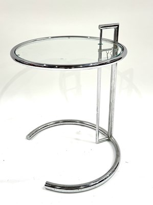 Lot 584 - After Eileen Gray E1027, tubular steel...