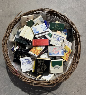 Lot 178 - A collection of 20th century souvenir match...