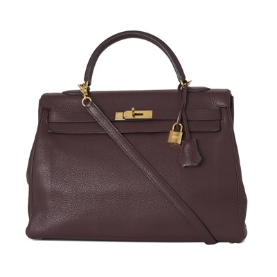 Lot 332 - Hermes, a 2008 Kelly Retourne 35 handbag.