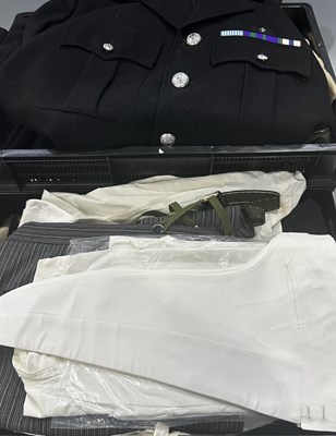 Lot 7 - A quantity of men's apparel and uniform,...