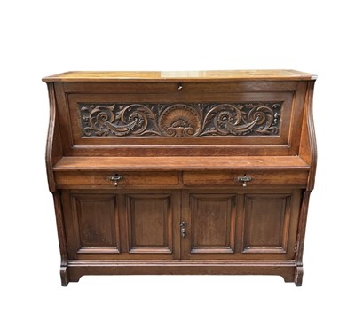 Lot 621 - An unusual early 20th century desk or bureau,...