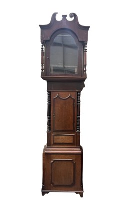 Lot 620 - An early 19th century grandfather or long case...