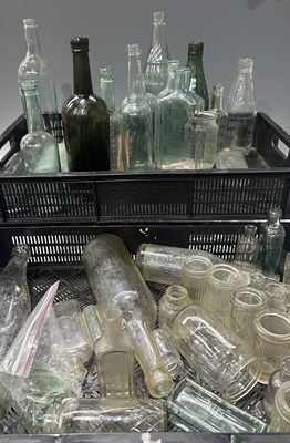 Lot 50 - A collection of excavated bottles, to include...