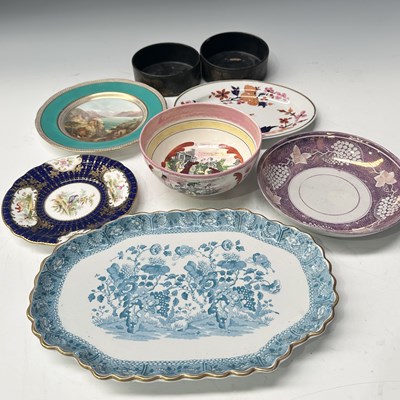 Lot 61 - A pair of Regency papier mache and lacquer...