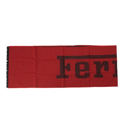Lot 294 - Ferrari, a wool/silk blend scarf.