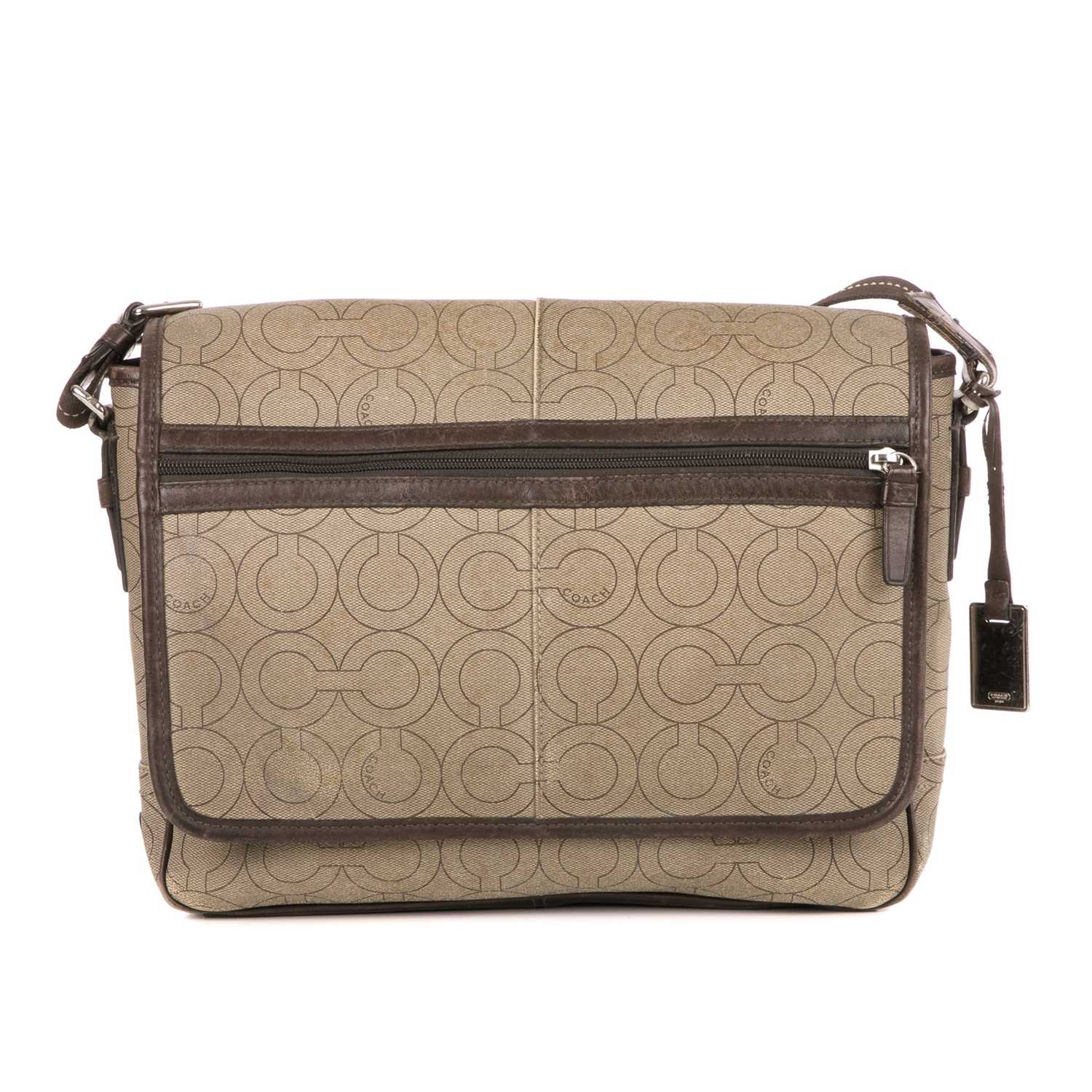 Lot 304 - Coach, a Reporter messenger bag, featuring the...