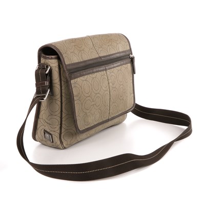 Lot 304 - Coach, a Reporter messenger bag, featuring the...