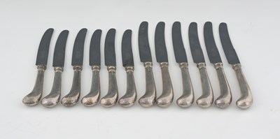 Lot 287 - A suite of Elizabeth II pistol grip knives, by...
