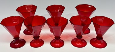 Lot 141 - A mixed collection of Bohemian Art Deco style...