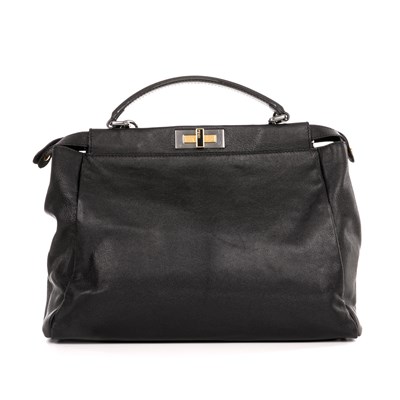 Lot 313 - Fendi, a large Peekaboo handbag, designed with...