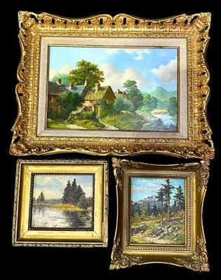 Lot 499 - Peter Kotka (British, 20th century) an oil on...