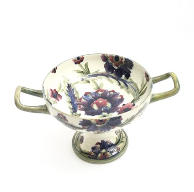 Lot 348 - 'Persian' a Moorcroft Pottery twin-handled...