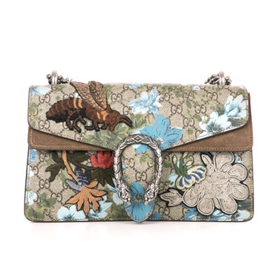 Lot 329 - Gucci, a small Supreme Blooms Embroidered...