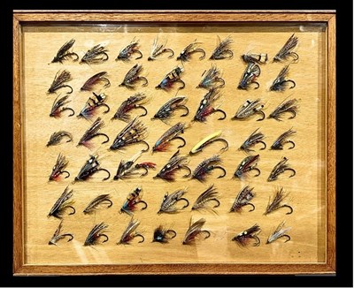 Lot 507 - Angling Interest, A selection of fishing flies,...