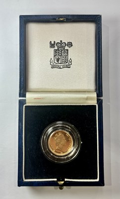 Lot 450 - An Elizabeth II gold half sovereign, 1991,...