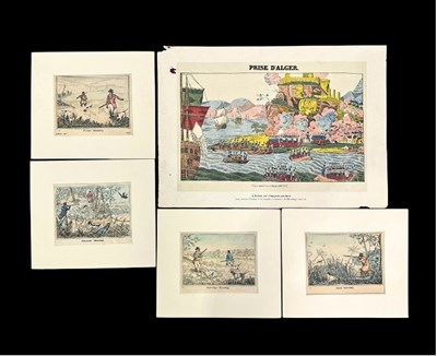Lot 486 - After Henry Alkins, a series of four shooting...