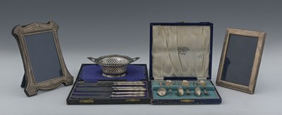 Lot 296 - An Edwardian silver two-handled dish, by Atkin...