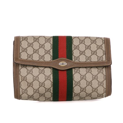 Lot 348 - Gucci, a vintage Accessory Collection clutch...