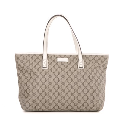 Lot 337 - Gucci, a GG supreme handbag, crafted from the...
