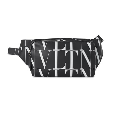 Lot 418 - Valentino Garavani, a VLTN leather belt bag/body sling.