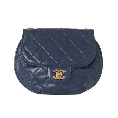 Lot 263 - Chanel, a small CC Bubble Flap handbag.