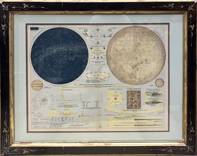 Lot 549 - A framed plate from Andrees Allgemeiner...