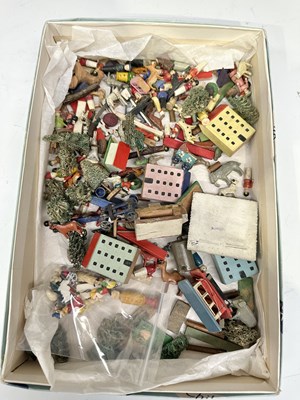 Lot 172 - A collection of naive scratchbuilt wooden...