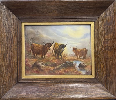 Lot 496 - G. Cox (early 20th century) for Crown Devon...