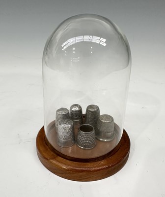 Lot 208 - Four antique hallmarked sterling silver...