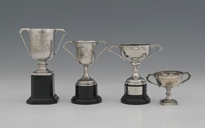 Lot 276 - Four twentieth-century silver miniature...