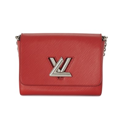 Lot 374 - Louis Vuitton, an epi Twist MM shoulder bag.