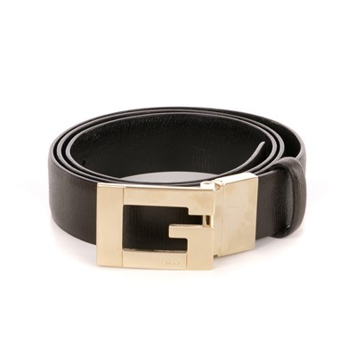 Lot 353 - Gucci, a belt, featuring a pale gold-tone...