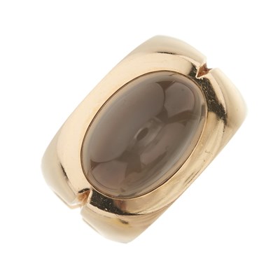 Lot 152 - Jochen Pohl, a cabochon moonstone single-stone ring