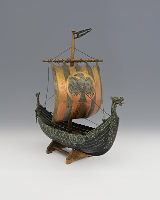 Lot 518 - Edward Aagaard, a Danish bronzed metal and...