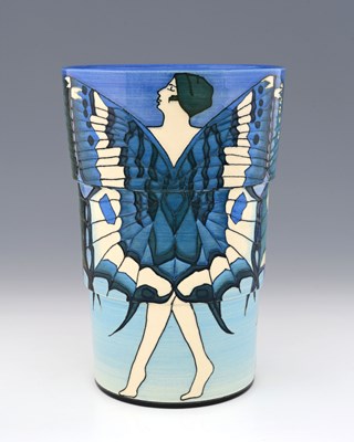 Lot 235 - Sally Tuffin for Dennis China Works, a blue...
