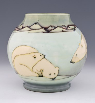 Lot 227 - Sally Tuffin for Moorcroft, a Flambe Polar...