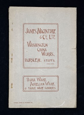 Lot 560 - James MacIntyre and Co., Ltd, sales catalogue...