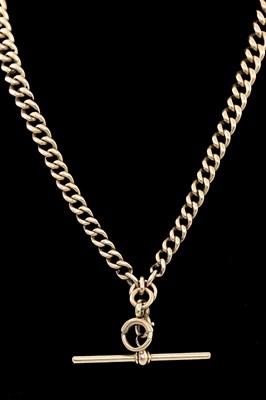 Lot 481 - An early 20th century 9ct gold Albert chain