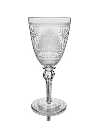Lot 132 - A large Victorian Neoclassical engraved wine...