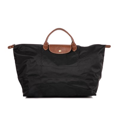 Lot 376 - Longchamp, a large Le Pliage handbag, crafted...
