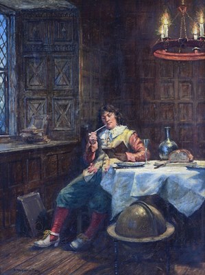 Lot 337 - Frank Moss Bennett (British, 1874-1953), At...