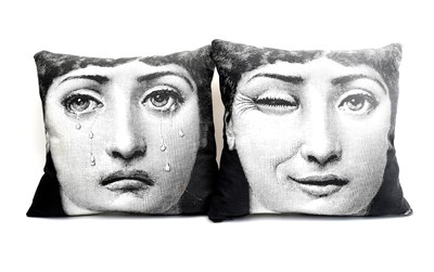 Lot 256 - A pair of Piero Fornasetti Studios printed...