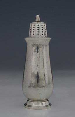Lot 165 - A Modernist silver caster, by Albert George...