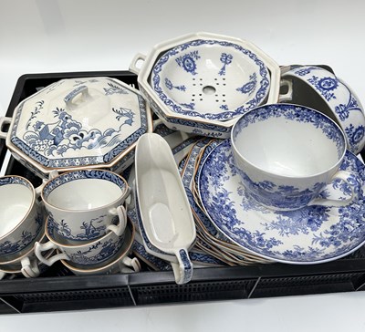 Lot 15 - A part dinner service of 'Alva' Wood Ware, to...