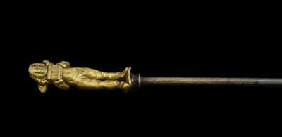 Lot 453 - An 18th century gold stickpin