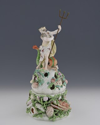 Lot 637 - Derby, a large porcelain figure group of...